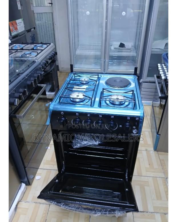 Euroken 3 Gas +1 Electric Plate Standing Cooker