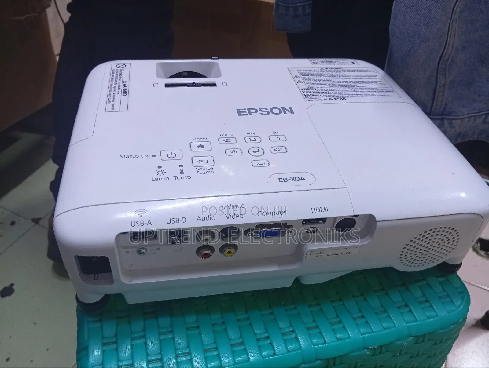 Epson X04 Projector – High Brightness Ultra-Sharp Display