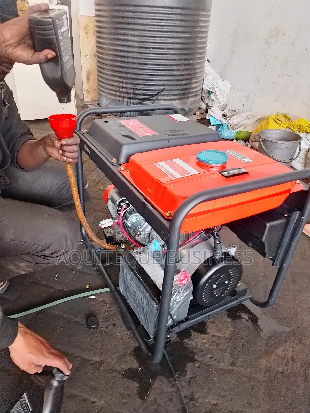 Generator 7.5kv. Key Start
