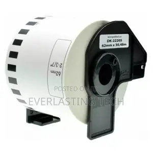 Brother Compatible Dk-22205 Continuous Labels 62mm X30mm