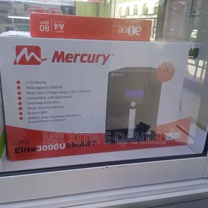 Mercury Elite 3000u Smart Ups