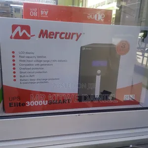 Mercury Elite 3000u Smart Ups