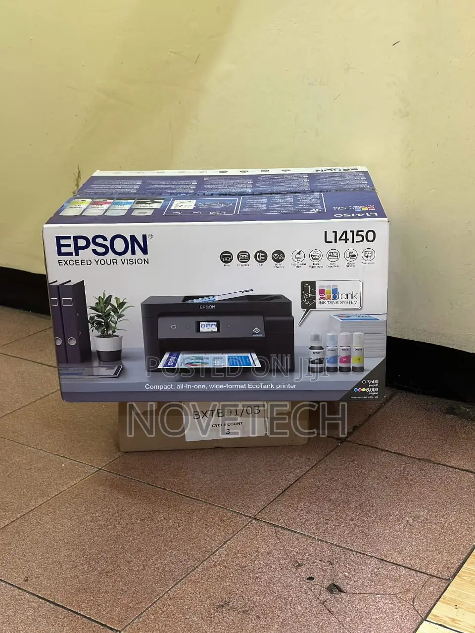 Epson L14150 A3+ Ink Tank Printer Fax Scanner Copier Infinite Ink