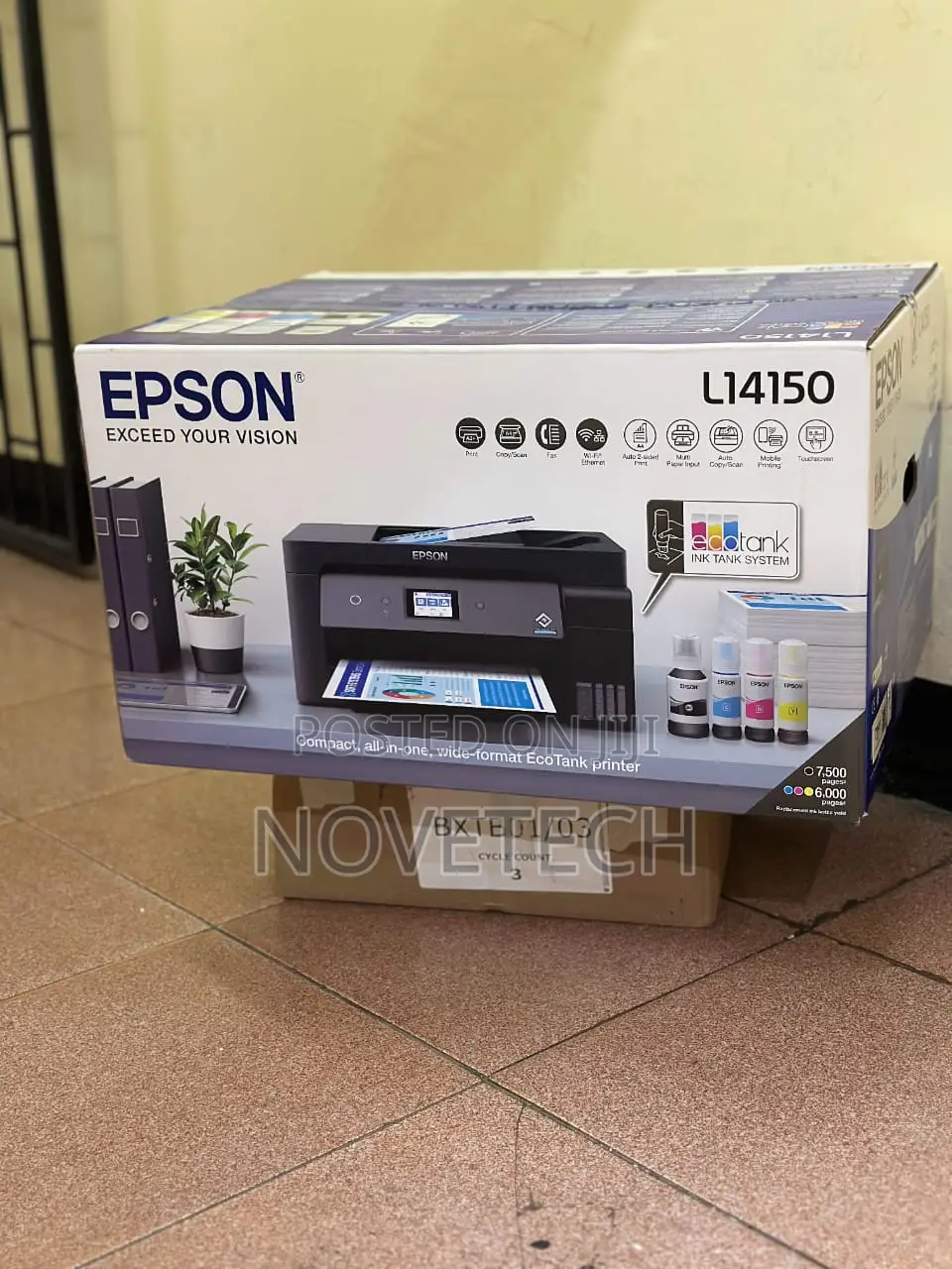 Epson L14150 A3+ Ink Tank Printer Fax Scanner Copier Infinite Ink
