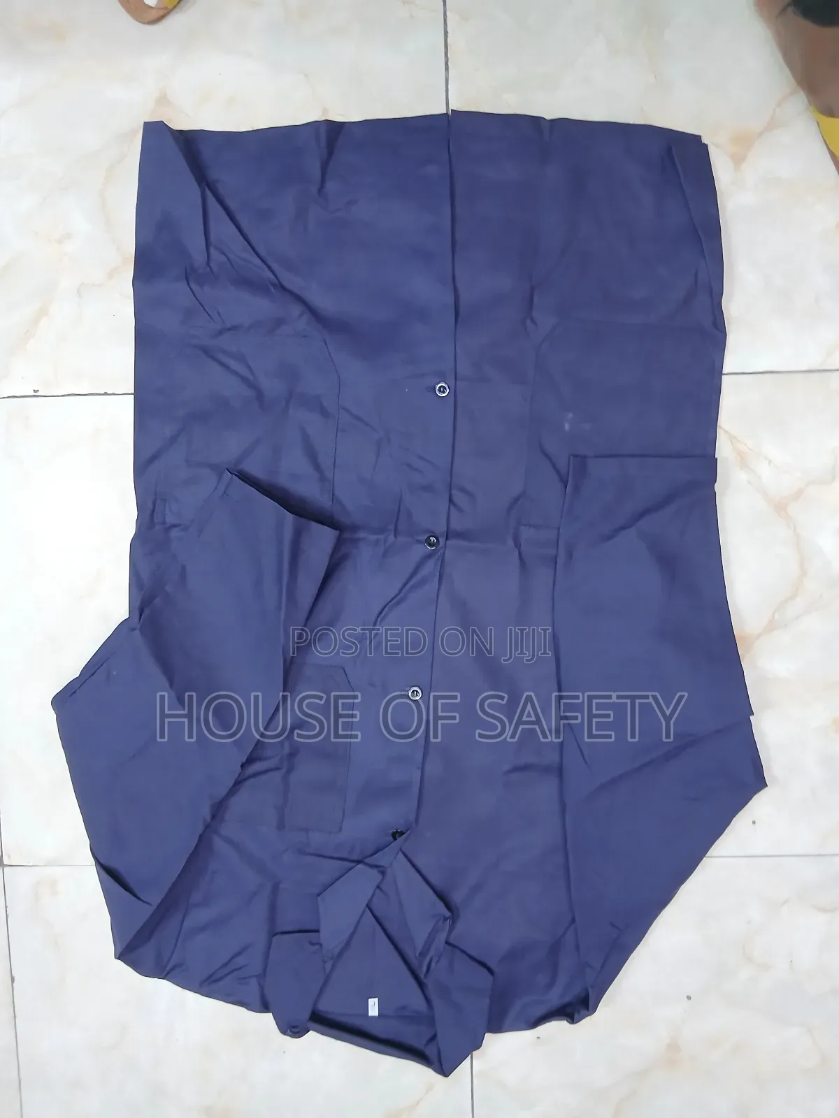 Longevity Dustcoat in Navyblue-2