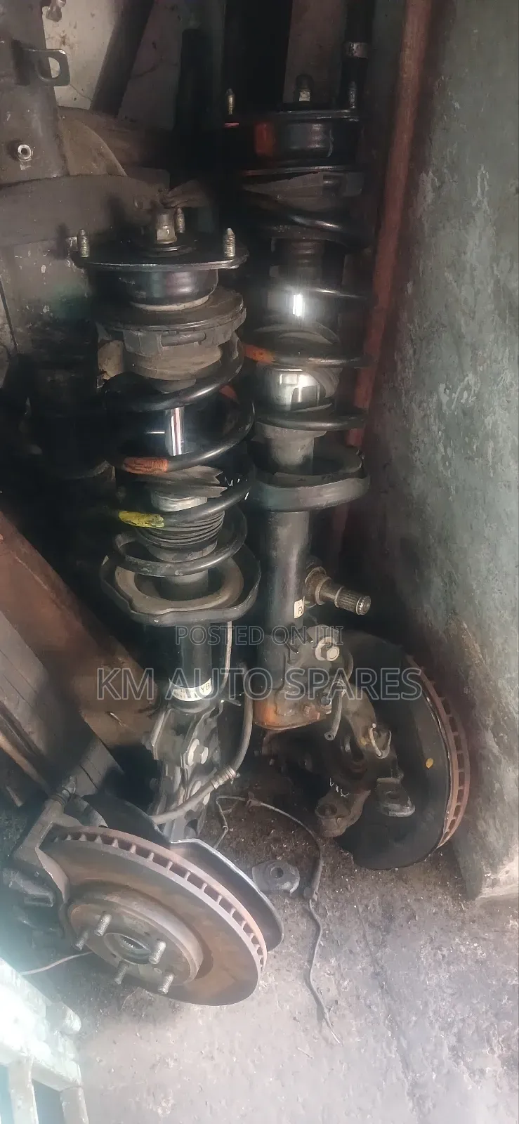 Honda Crossroad Front Suspension.
