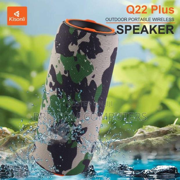 Kisonli Q22 Plus Deep Base Wireless Portable Bluetooth Speaker - main view