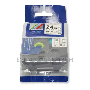 Brother Tz2-251 24mm X 8m Black on White Tape