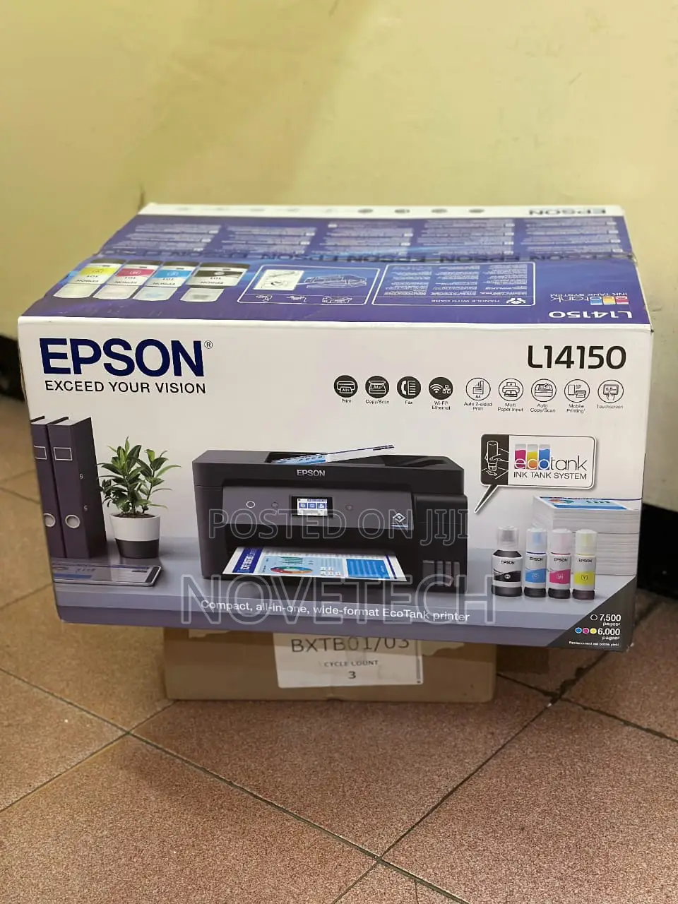 Epson Ecotank L14150 A3+ Wi-Fi Duplex All-in-One Ink Tank Printer