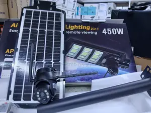 Solarstreet Light Night Vision Waterproof Wireless CCTV Mobile App CTR