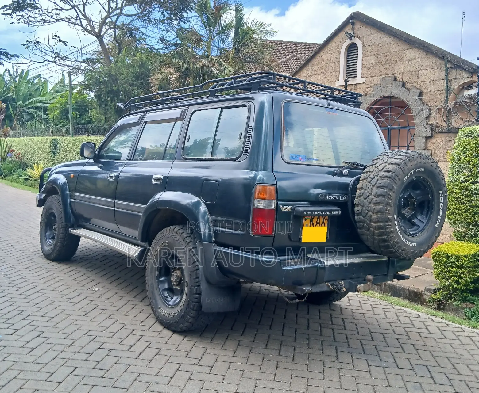 Toyota Land Cruiser 90 1997 Green
