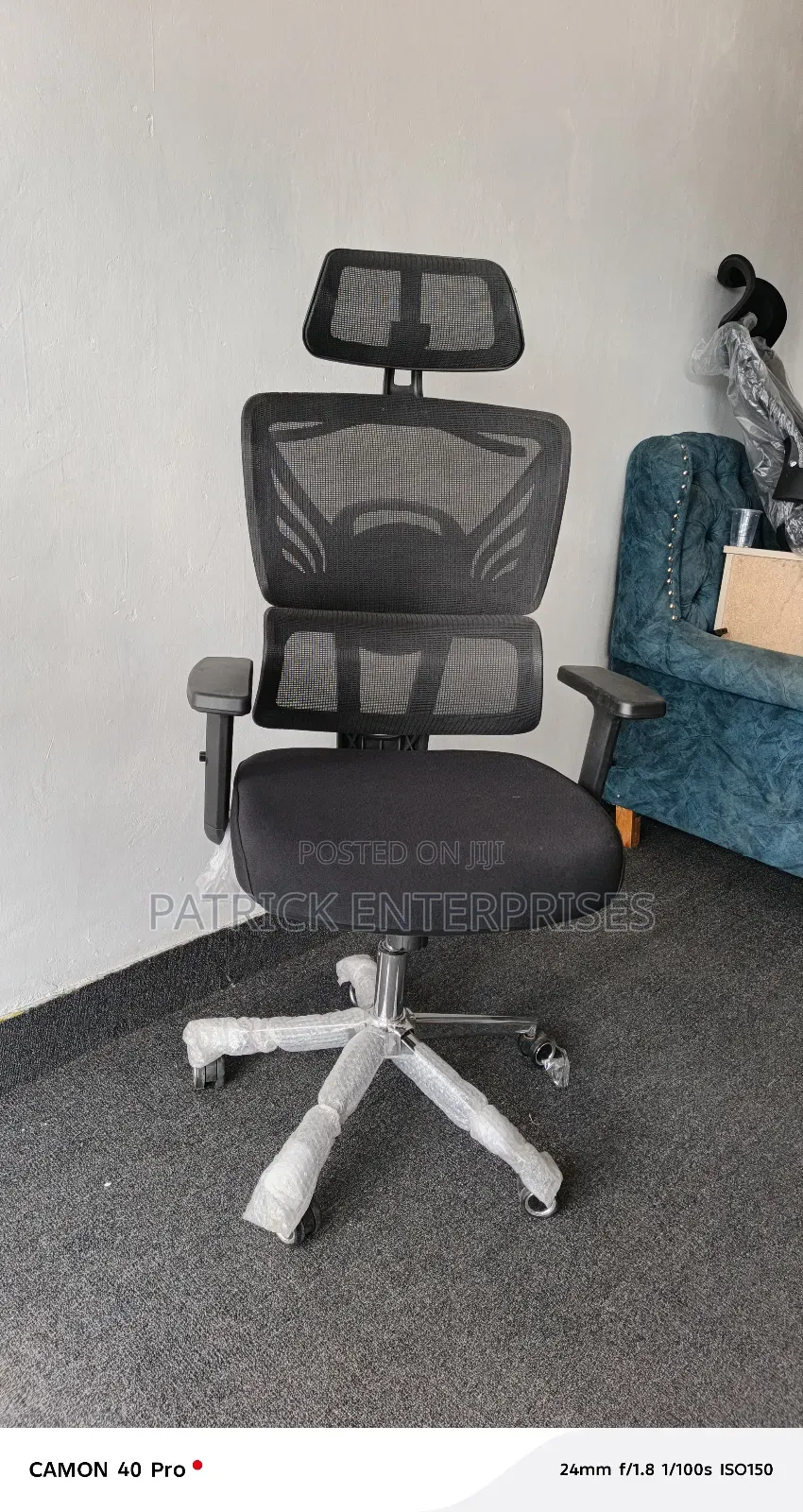 Ergonomic High Back, C. E. O Orthopedic Office Chair