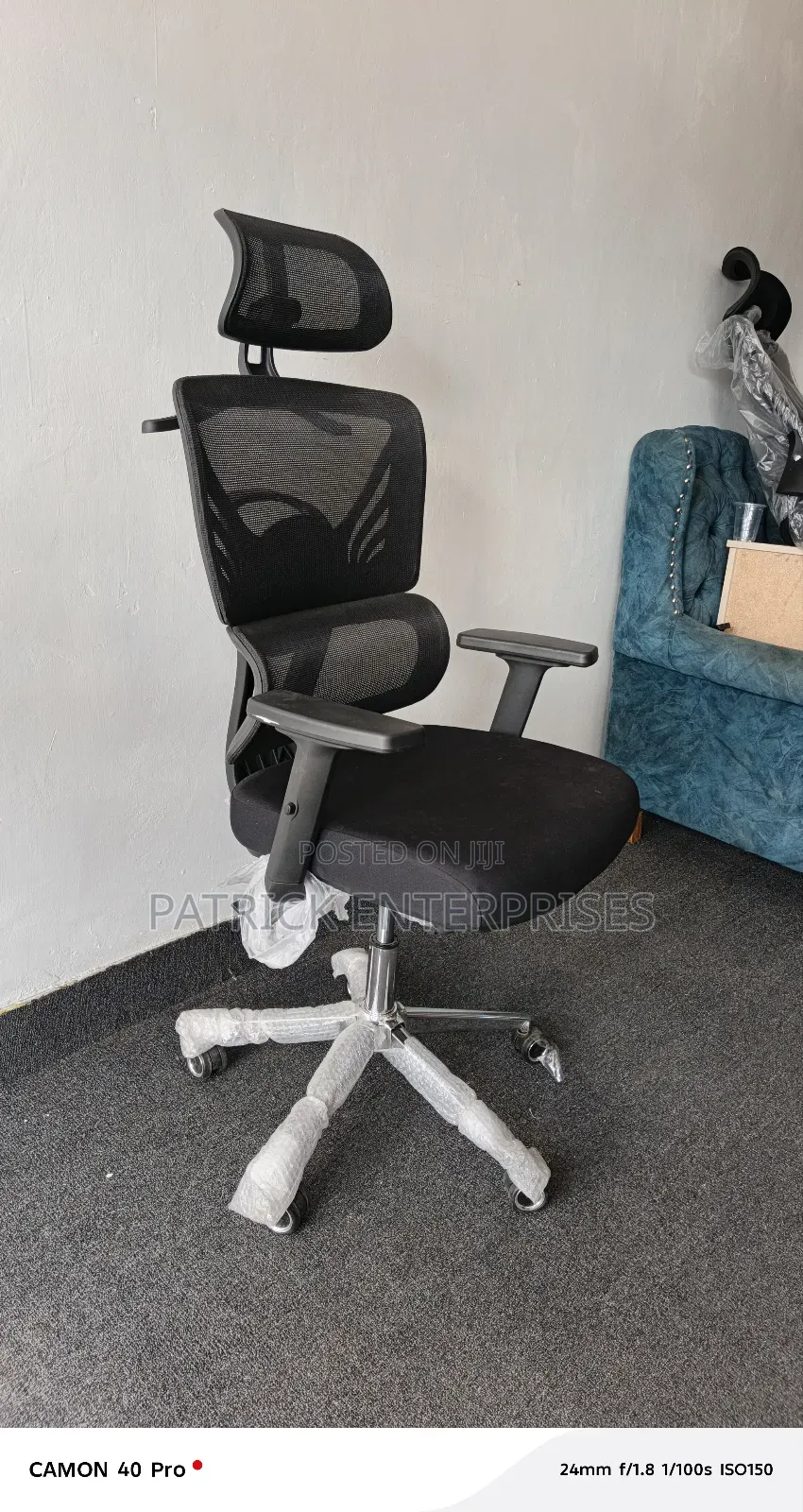 Ergonomic High Back, C. E. O Orthopedic Office Chair