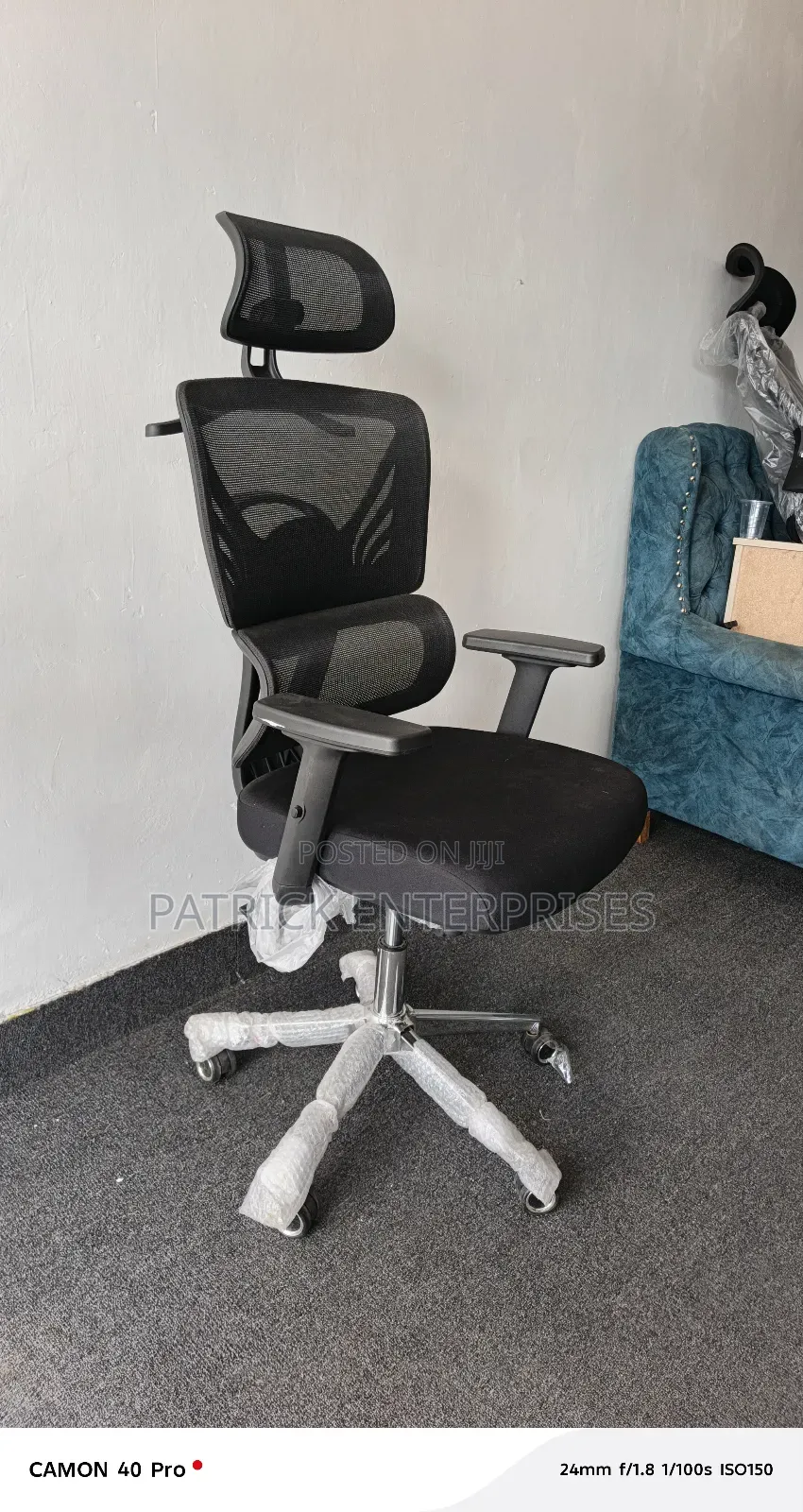 Ergonomic High Back, C. E. O Orthopedic Office Chair