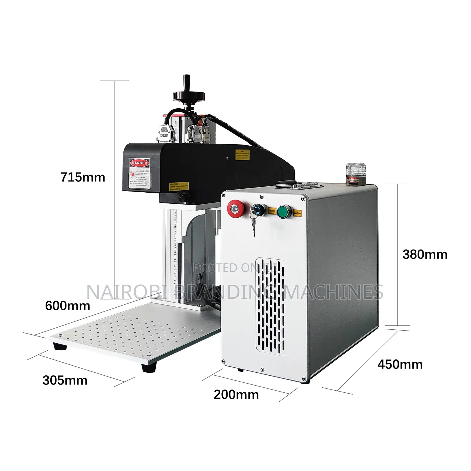 Chinese Factory Best Price Portable Desktop 20w Laser Marking Machines