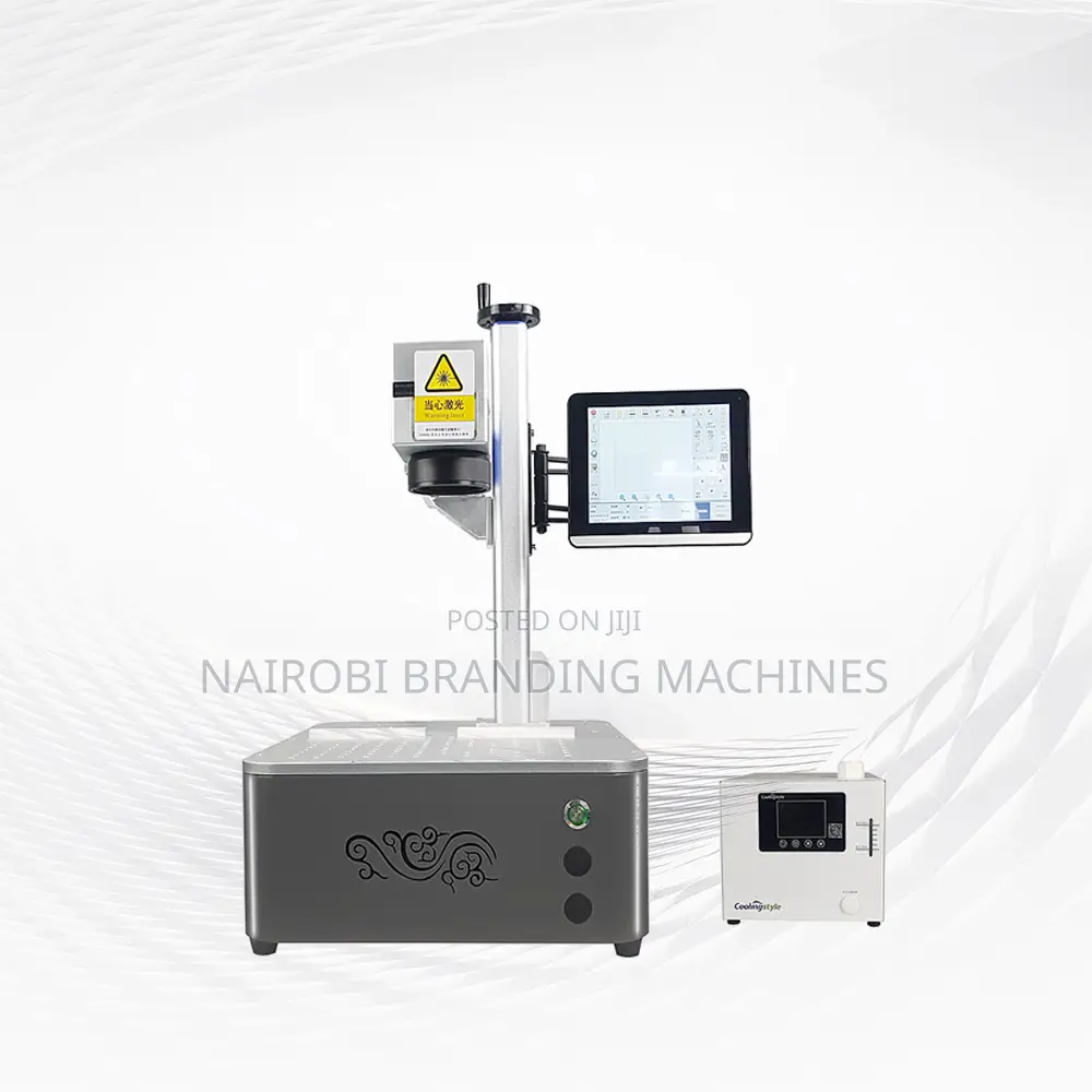 Cabinet Desktop Laser 20w Fiber Laser Marking Engraving Machine