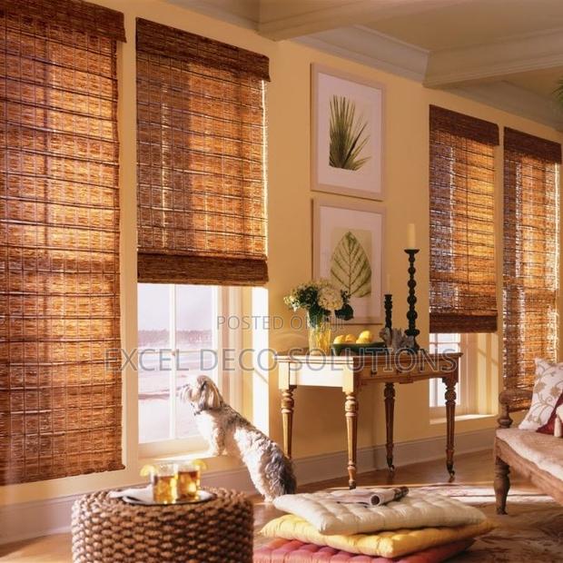 Premium Bamboo Roller Blinds – Elegant Natural Window Upgrade