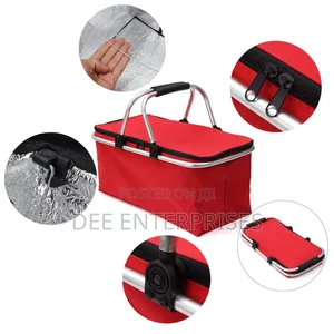 30l Foldable Picnic Basket With Thermal Function
