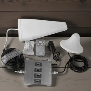 Four Band GSM Signal Repeater Amplifier Kit With Dual Antenna System