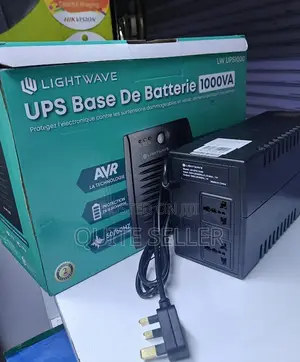 Light Wave Lw-Ups-1000 3 Pin 1000va 600w Offline Ups – Power Backup