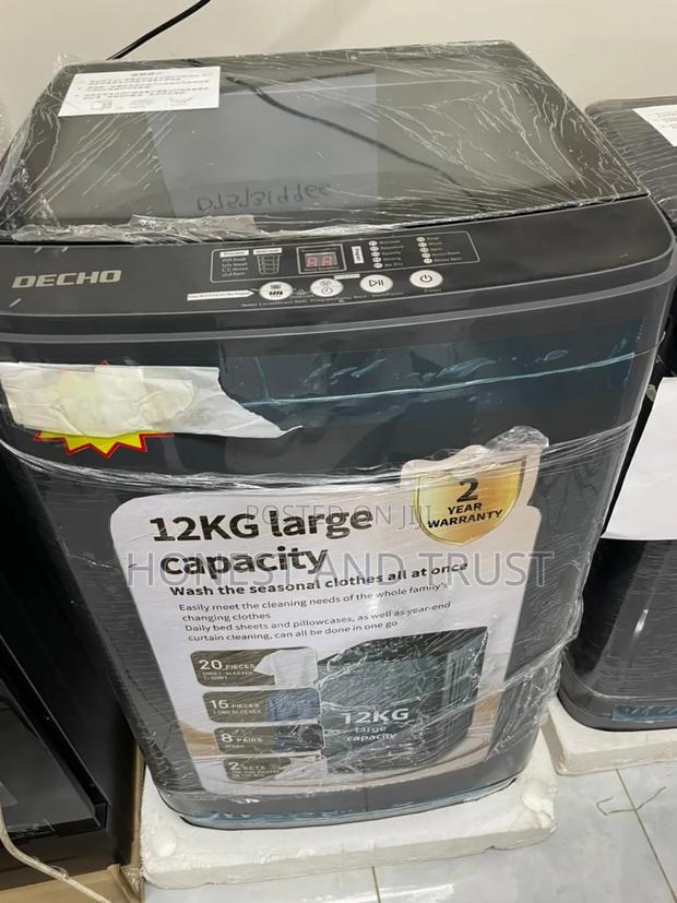 Decho 12kg Fully Automatic Washing Machine - main view