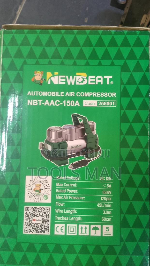 Newbeat Automobile Air Compressor. - thumbnail 3