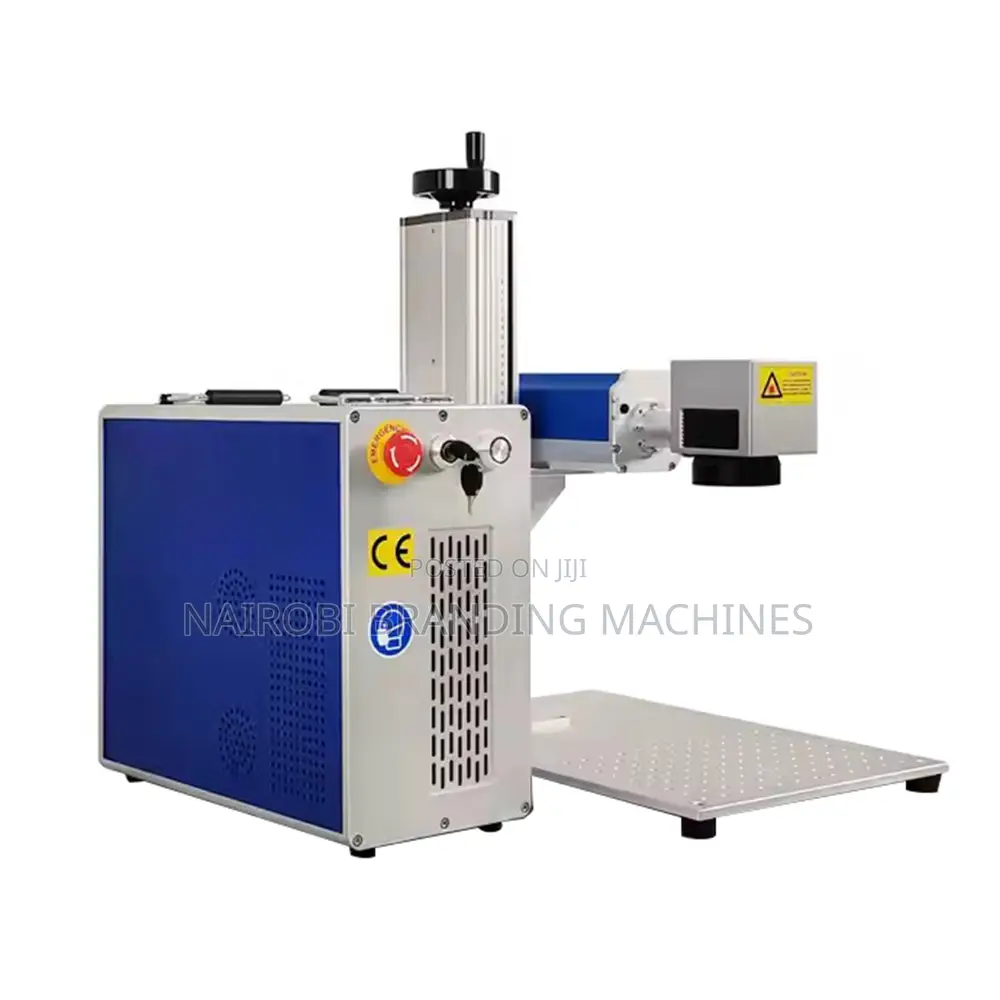 Mini Desktop Fiber Laser Marking Machines for Metal/Plastic/Abs PVC