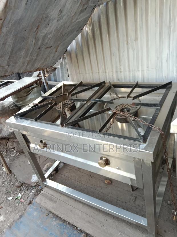 Stainless Gas Cooker - main view