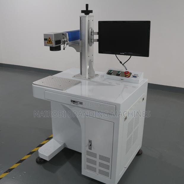 Small Metal Fiber Laser Engraving Machine 20w 3d Engraver Printer