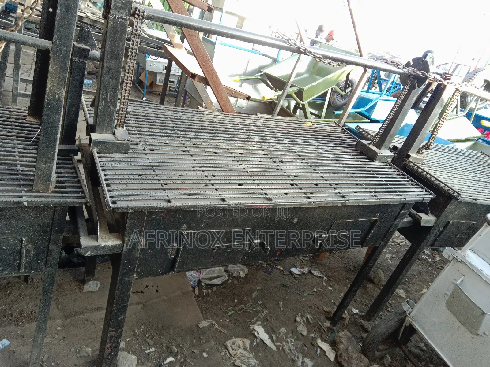 Size 48, Nyama Choma Grill, Charcoal Powered Grill