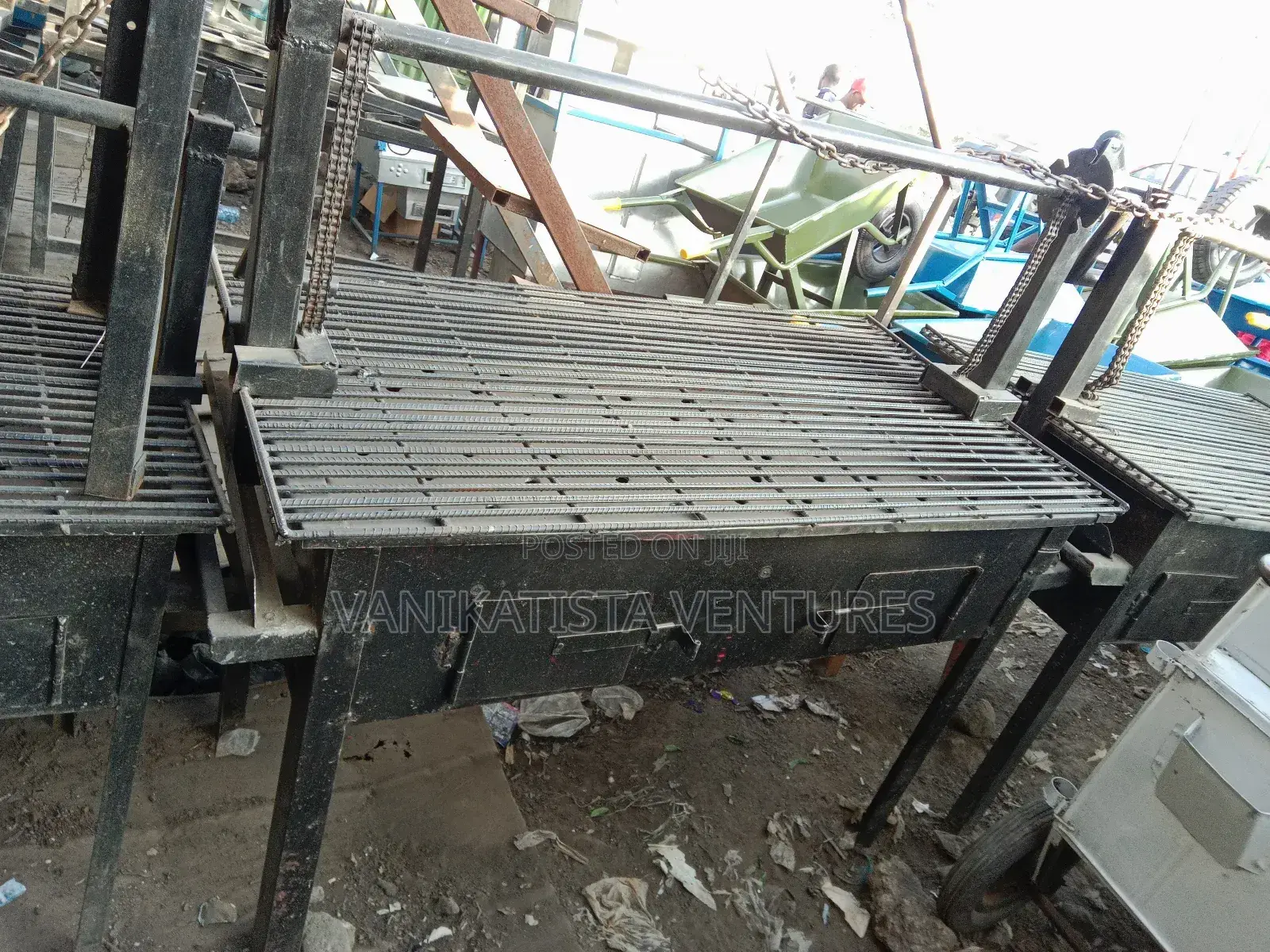 Size 48, Nyama Choma Grill, Charcoal Powered Grill