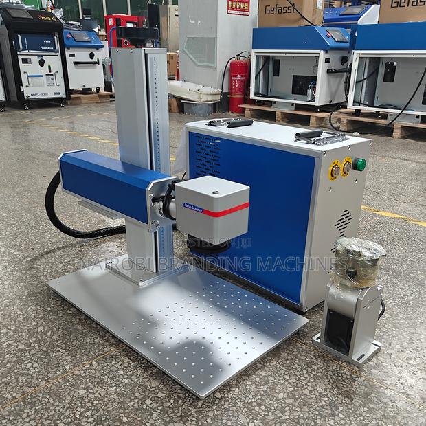 20w High-Accuracy CNC Fiber Laser Marking Desktop Machine
