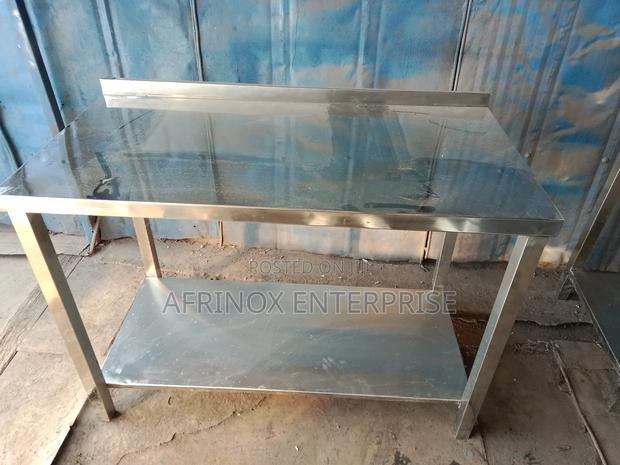 Stainless Steel Worktop Table, 4fts by 2fts - main view