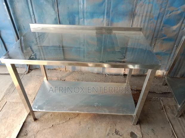 Stainless Steel Worktop Table, 4fts by 2fts - thumbnail 3