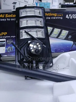 New Model V380 CCTV 4g Twoway Audio With Streetlight Solar Powered