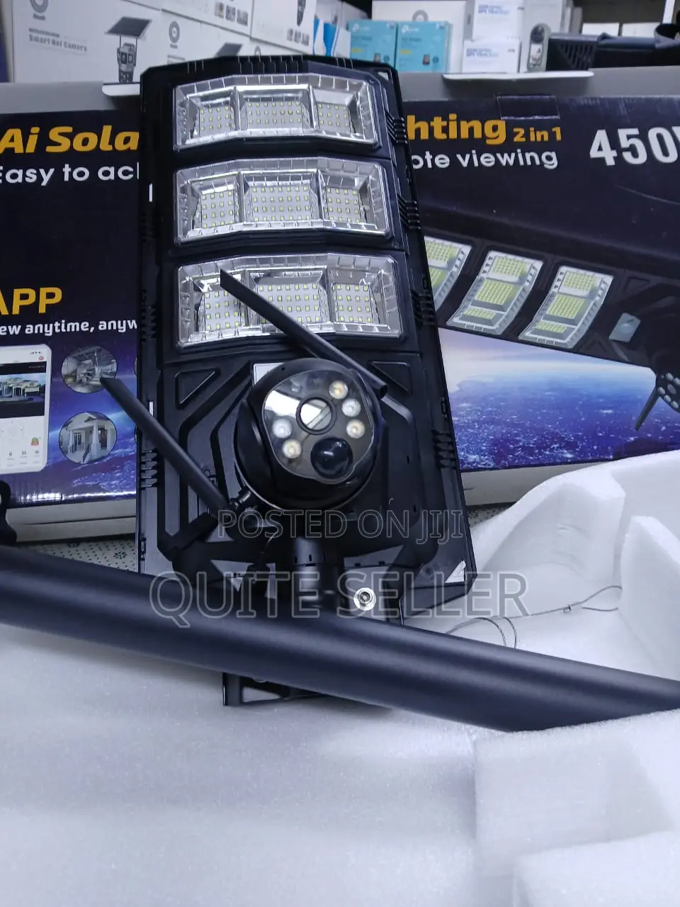 New Model V380 CCTV 4g Twoway Audio With Streetlight Solar Powered