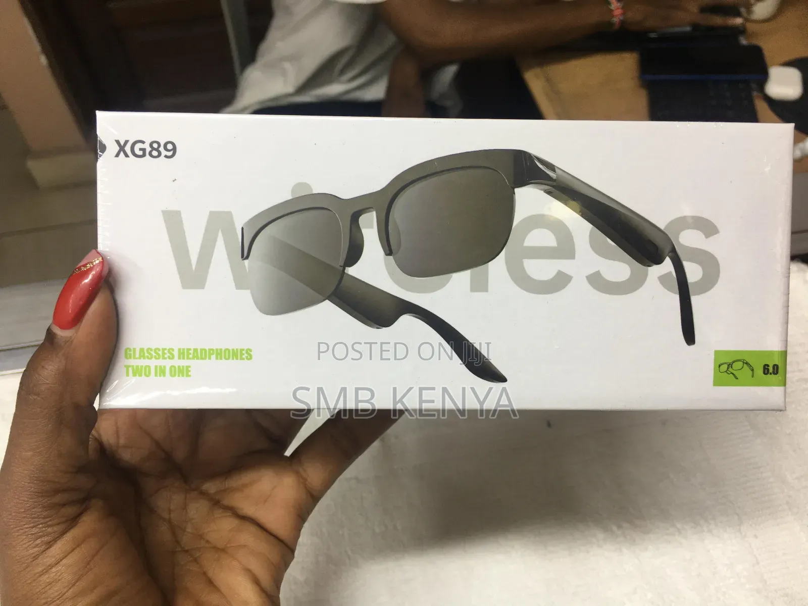 Smart Glasses With Wireless Bluetooth Headphones