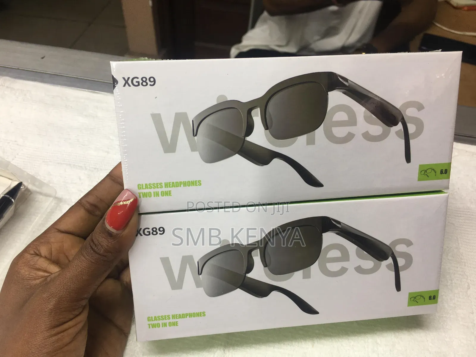 Xg89 Wireless Smart Glasses With Built In Headset