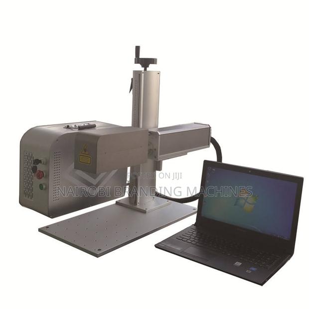 Color Marking Desktop Split Fiber Laser Marking Machine - main view