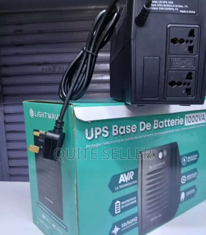 Lightwave Back-Up Uninterrupted Supply 1000vaback-Up Uninterrupted