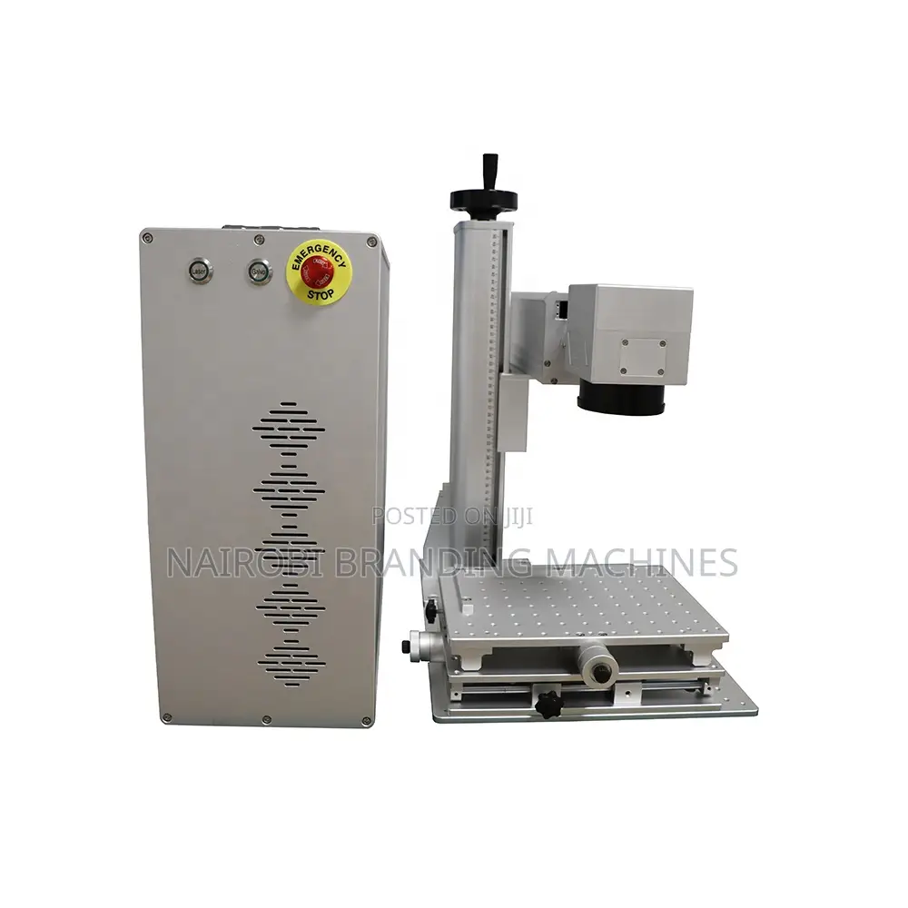 20w Desktop Style Fiber Laser Marking Machines for Plastic and Metal