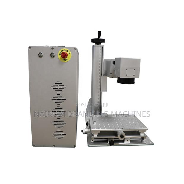 20w Desktop Style Fiber Laser Marking Machines for Plastic and Metal