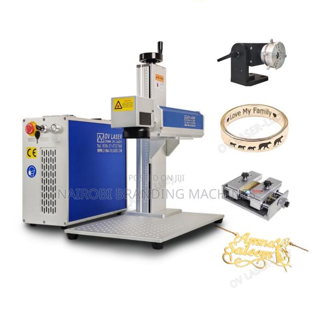 Easy Operate Mini Desktop 20w Fibre Laser Marking Machines - main view