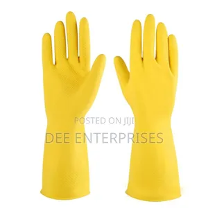 Rubber Reusable Latex Household Hypoallergenic Cleaning Glove