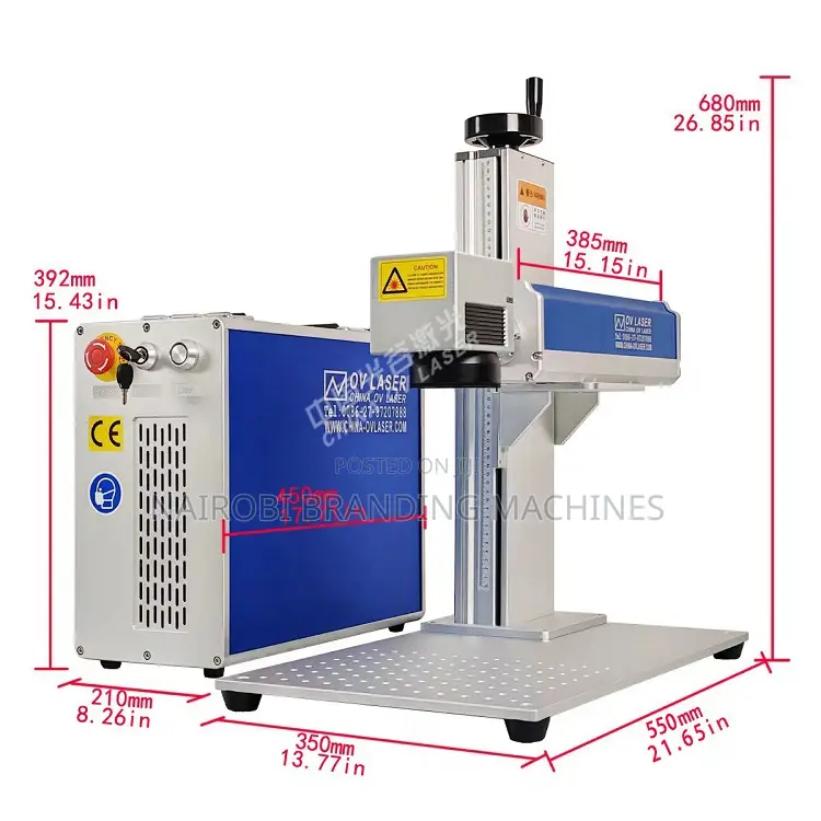 Portable Metal 20w Laser Marking Machine Manufacturers Desktop Mini