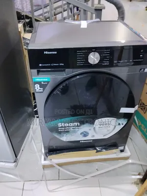 Hisense Wd3q8043bt 8kg Wash and 5kg Dry Front Load Washing Machine