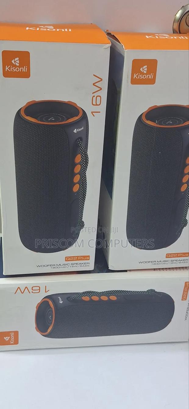 Q22 Plus Kisonli Wireless Portable Speaker Woofer 1800mah