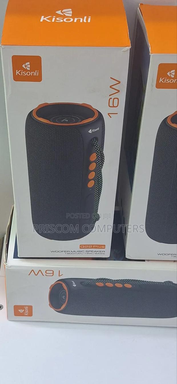 Q22 Plus Kisonli Wireless Portable Speaker Woofer 1800mah - thumbnail 4