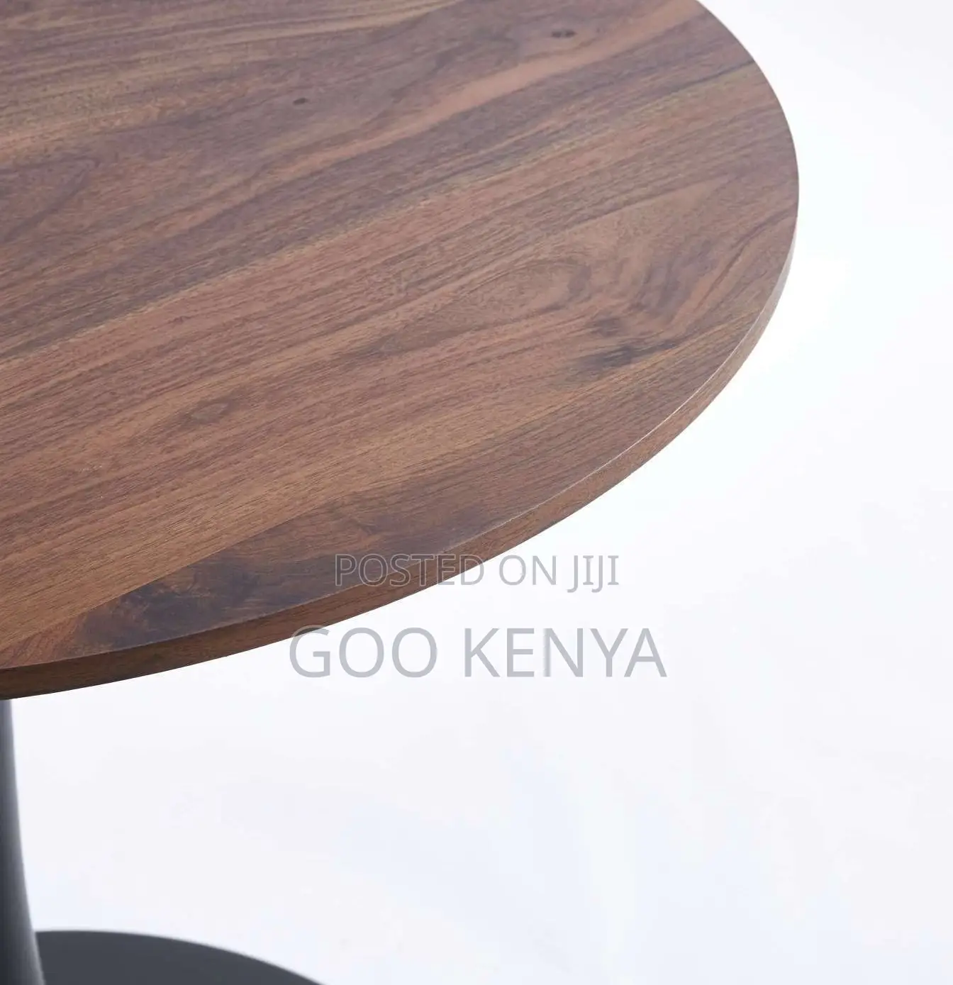 Home Table; Mid-Century MDF Top Round Dining Table