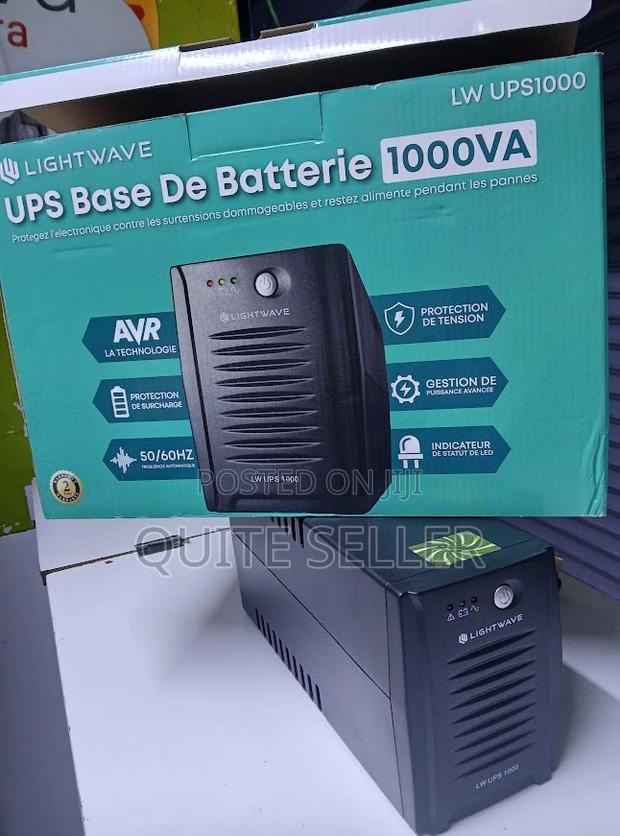 Lightwave 1000va Ups Power Back Up With Reliable Power